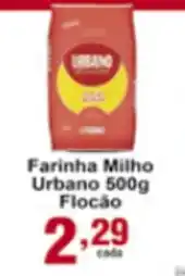 Rossi Supermercado Farinha milho Urbano 500g Flocao oferta