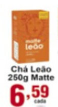 Rossi Supermercado Cha Leao 250g Matte oferta