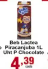 Rossi Supermercado Beb Lactea Piracanjuba 1L Uht P/ Chocolate oferta