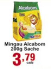 Rossi Supermercado Mingau Alcabom 200g sache oferta