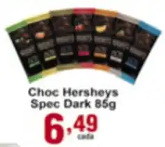 Choc Hersheys Spec Dark 85g