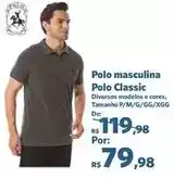 Sam's Club Polo - polo masculina classic oferta