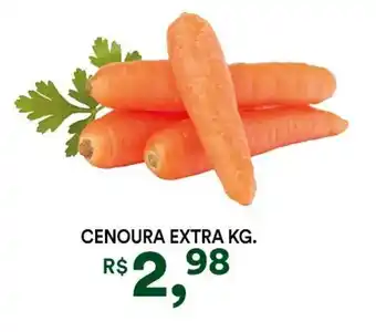 Supermercado Porecatu Cenoura extra oferta