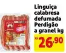 Extra Perdigão - linguica calabresa defumada oferta