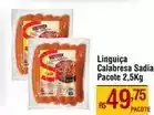 Max Atacadista Sadia - linguiça calabresa oferta