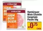 Max Atacadista Chuletão - hambúrguer misto congelado oferta