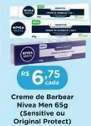 Creme de Barbear Nivea Men 65g