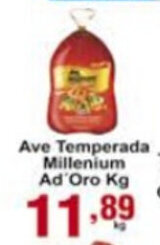 Rossi Supermercado Ave Temperada Millenium Ad'Oro 1kg oferta