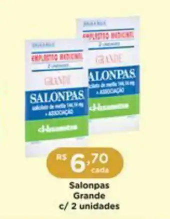Salonpas grande c/ 2 unidades