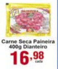 Rossi Supermercado Carne Seca Paineira 400g Dianteiro oferta