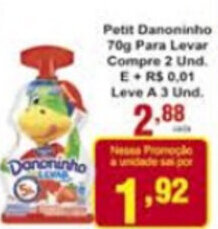 Rossi Supermercado Petit Danoninho 70g Para Levar Compre 2 und. oferta