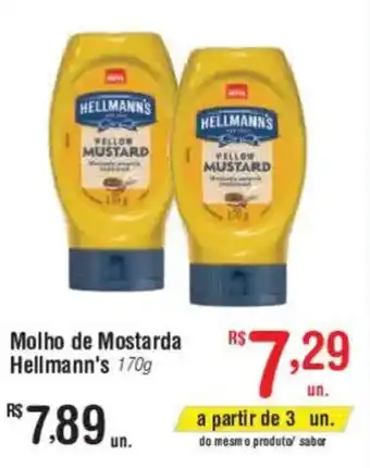 Fort Atacadista Molho de Mostarda Hellmann's oferta