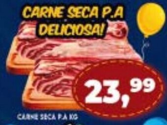 Supermercados Cristal Carne Seca P.A 1kg oferta