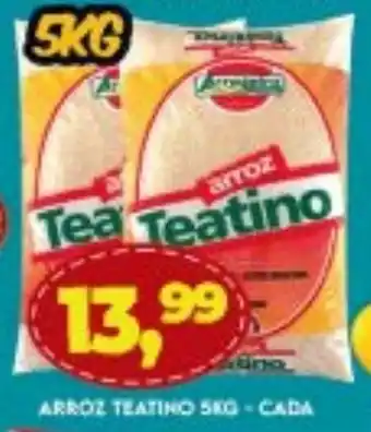 Supermercados Cristal Arroz Teatino 5kg - cada oferta