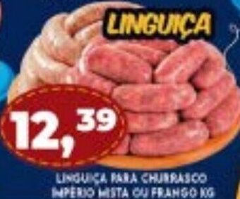 Supermercados Cristal Linguica para Churrasco Imperio Mista ou Frango 1kg oferta