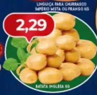 Supermercados Cristal Linguica para Churrasco Imperio Mista ou Frango 1kg oferta