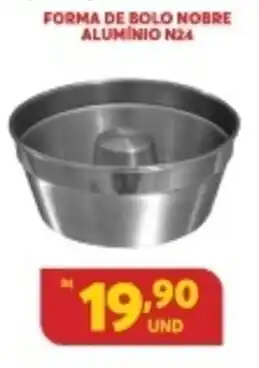 Atacadão Centro Sul Forma de Bolo Nobre Aluminio N24 oferta
