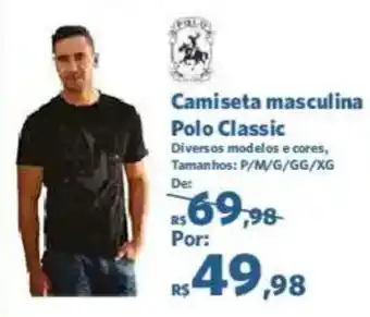 Sam's Club Camiseta masculina Polo Classic oferta