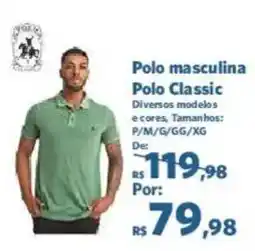 Polo masculina Polo Classic
