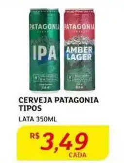 Assaí Atacadista Cerveja patagonia tipos lata oferta