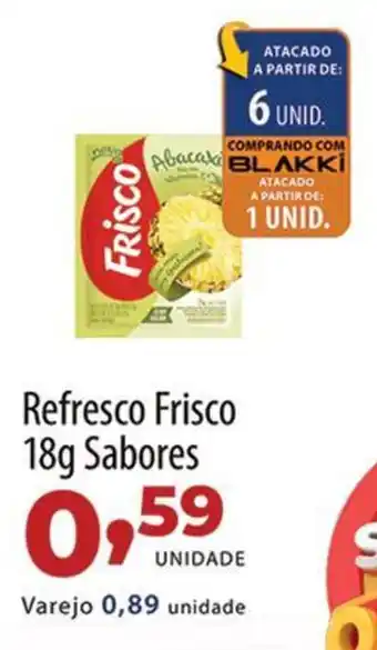 Akki Atacadista Refresco FriscoRefresco Frisco 18g Sabores Sabores oferta