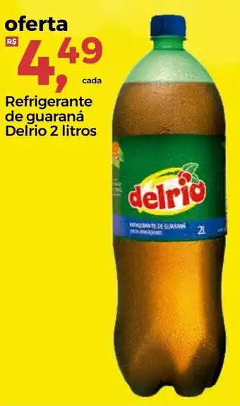 Frangolândia Refrigerante de Guarana Delrio 2L oferta