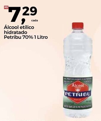 Alcool etilico Hidratado Petribu 70% 1L