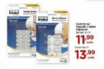 Carrefour Gancho p/ Fixacao Cristal Tekbond oferta