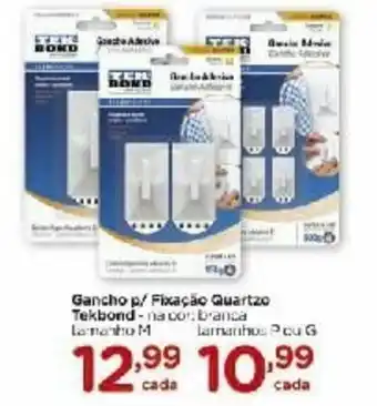 Carrefour Gancho p/ Fixacao Quatro Tekbond oferta