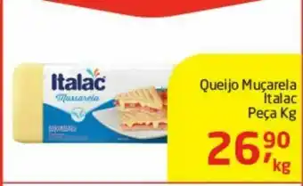 Tenda Atacado Mussarela italac oferta