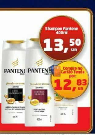 Tenda Atacado Shampoo pantene oferta