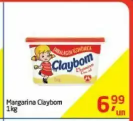 Tenda Atacado Margarina claybom 1 kg oferta