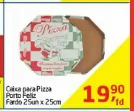Tenda Atacado Caixas para pizza porto feliz fardo 25 unx25 cm oferta