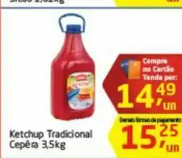 Tenda Atacado Ketchup tradicional 3.5 kg oferta