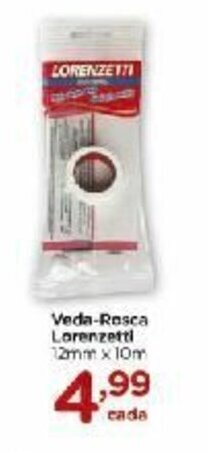 Carrefour Veda-Rosca Lorenzetti 12mm x 10m oferta