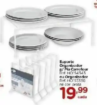 Carrefour Suporte Organizador p/ Pia Carrefour ou Organizador oferta