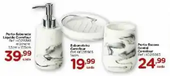 Carrefour Porta-Sabonete Liquido Carrefour 7.5m x 17.5cm oferta