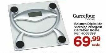 Carrefour Balanca Digital de Vidro p/ Pesagem Carrefour Home oferta