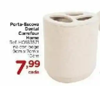 Carrefour Porta-Escova Dental Carrefour Home oferta