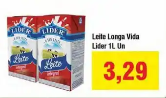 Spani Atacadista Leite Longa Vida Lider 1L un oferta