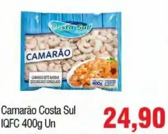 Camarao Costa Sul IQFC 400g un