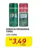 Assaí Atacadista Patagonia - cerveja tipos oferta