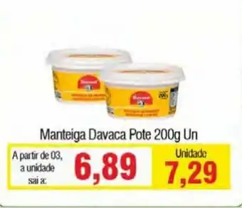 Spani Atacadista Manteiga Davaca Pote 200g un oferta