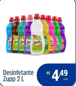 Quartetto Supermercados Desinfetante Zupp oferta