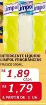 Assaí Atacadista Limpol - detergente líquido fragrâncias oferta