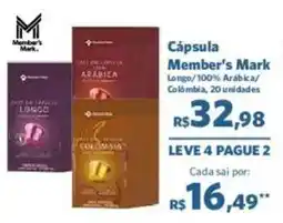 Sam's Club Cápsula Member's Mark. oferta