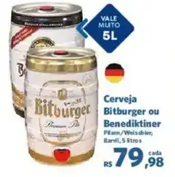 Sam's Club Cerveja Bitburger ou Benediktiner oferta