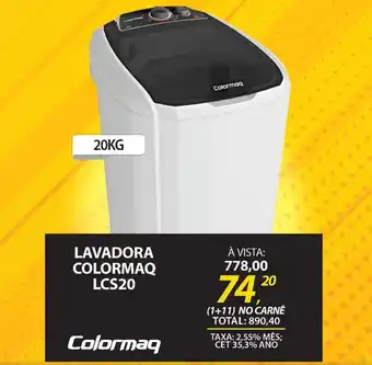 Lojas Cem Lavadora colormaq lcs20 oferta