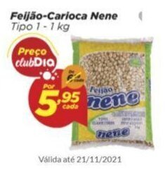 Dia Feijao-Carioca Nene 1kg oferta