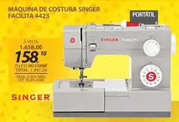 Máquina de costura singer facilita 4423